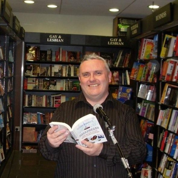 The evening launch was preceeded by a lunchtime reading at Chapters bookstore in Parnell Street
